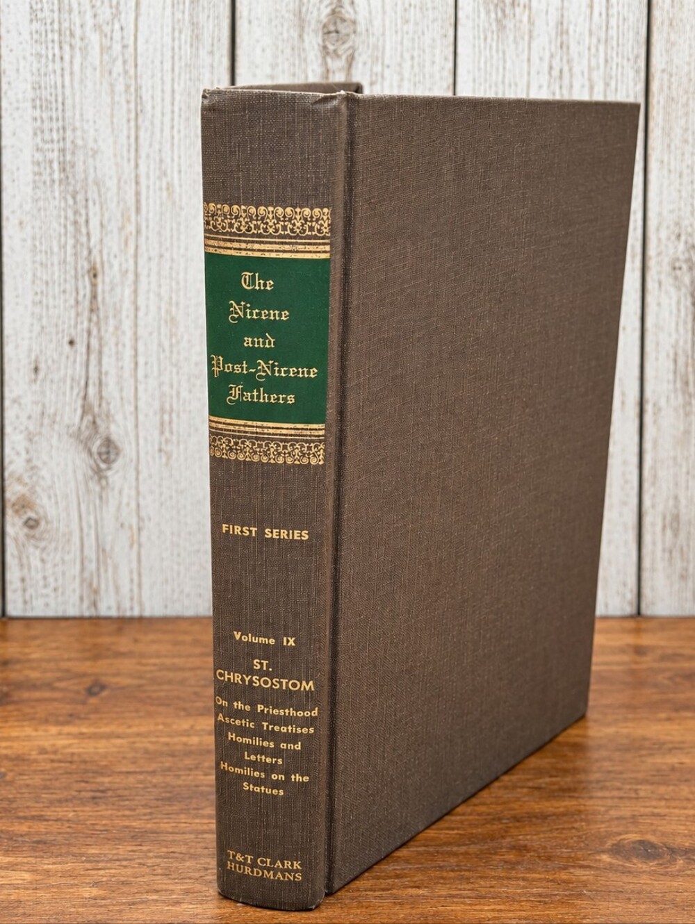Nicene Post-Nicene Fathers Vol IX St Chrysostom Philip Schaff Patristics HC